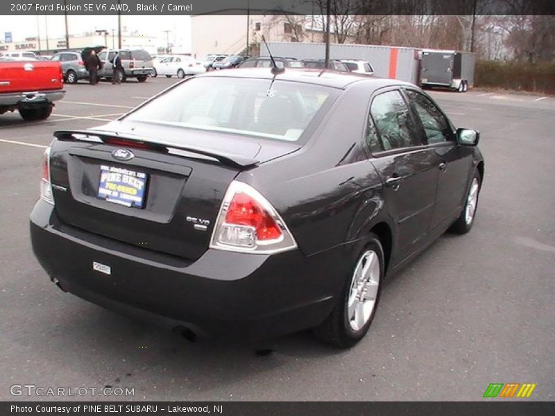 Black / Camel 2007 Ford Fusion SE V6 AWD