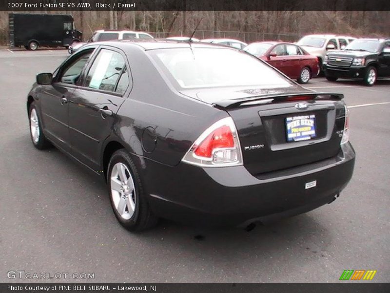 Black / Camel 2007 Ford Fusion SE V6 AWD