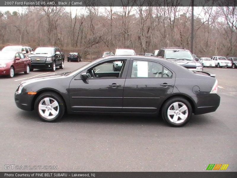 Black / Camel 2007 Ford Fusion SE V6 AWD
