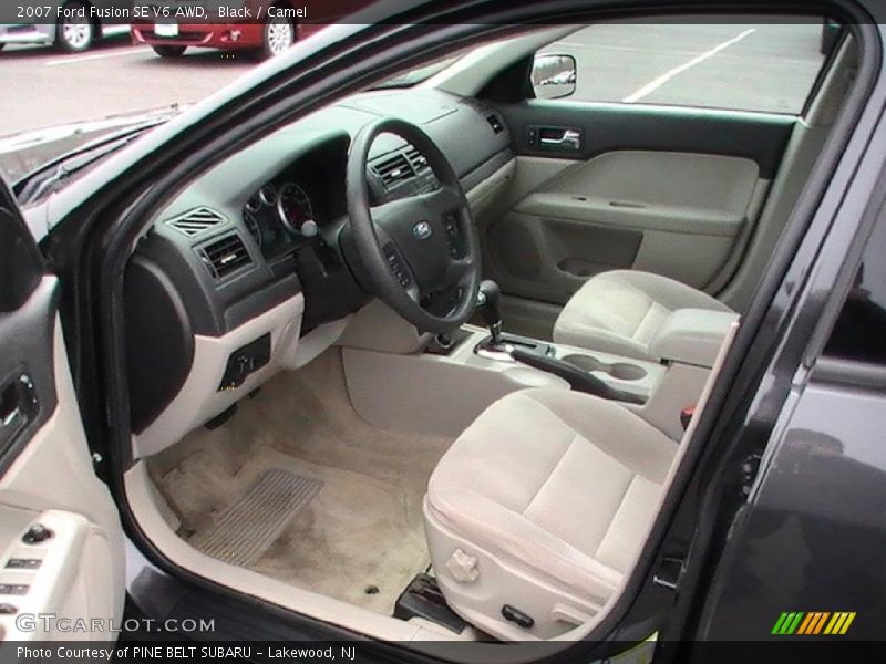Black / Camel 2007 Ford Fusion SE V6 AWD
