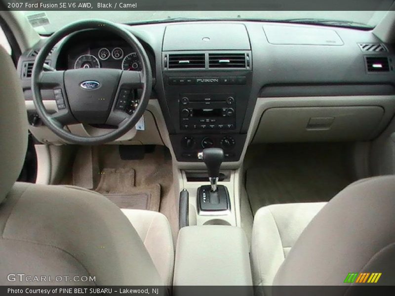 Black / Camel 2007 Ford Fusion SE V6 AWD