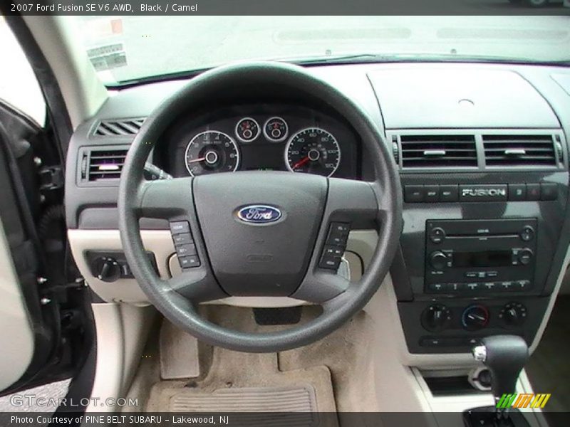 Black / Camel 2007 Ford Fusion SE V6 AWD