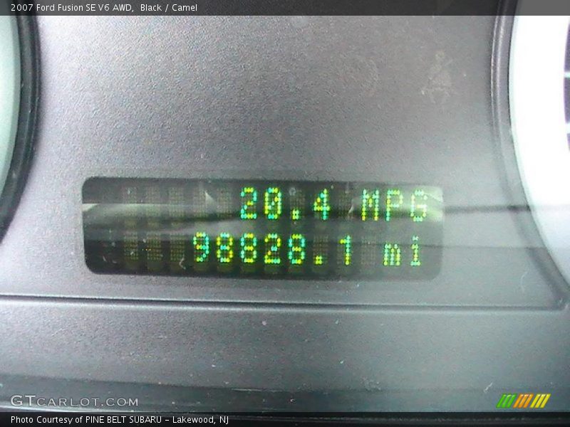 Black / Camel 2007 Ford Fusion SE V6 AWD