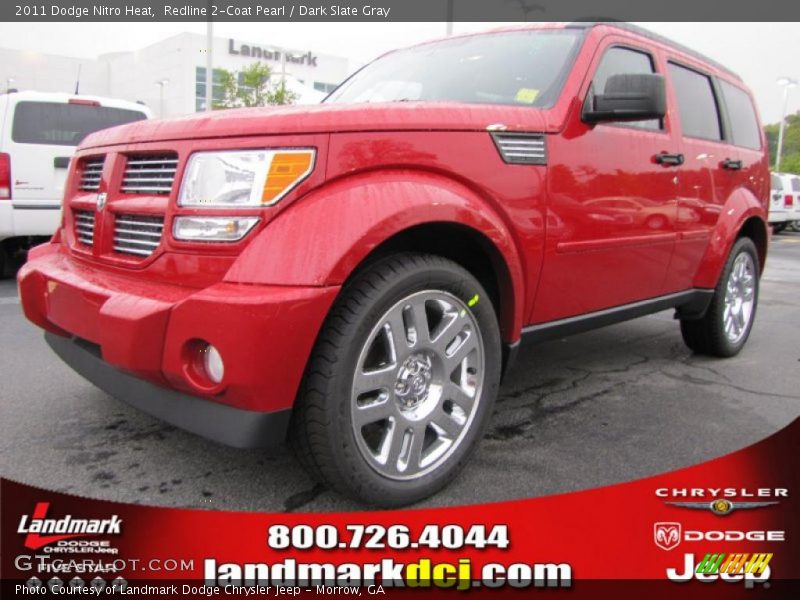 Redline 2-Coat Pearl / Dark Slate Gray 2011 Dodge Nitro Heat