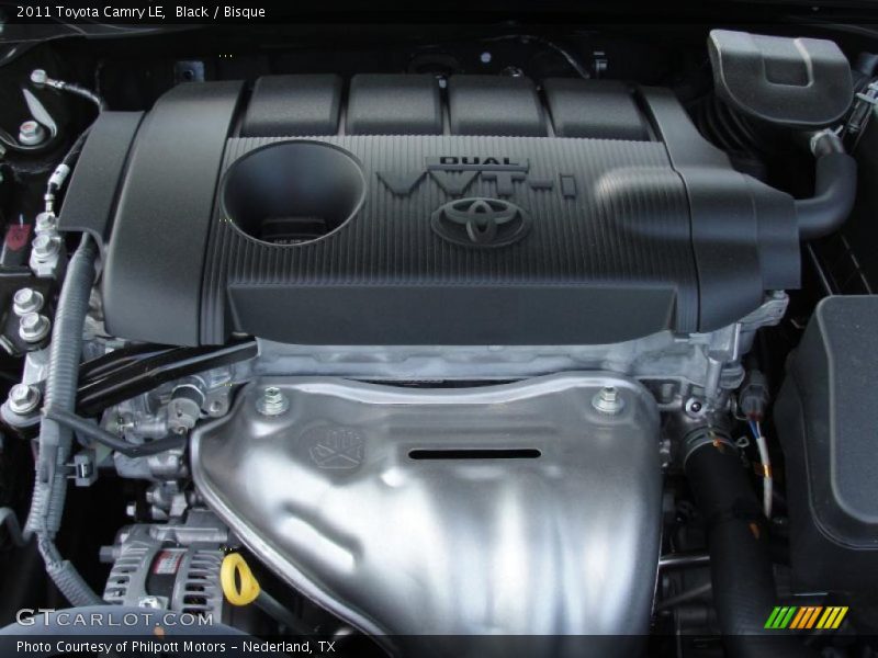 Black / Bisque 2011 Toyota Camry LE