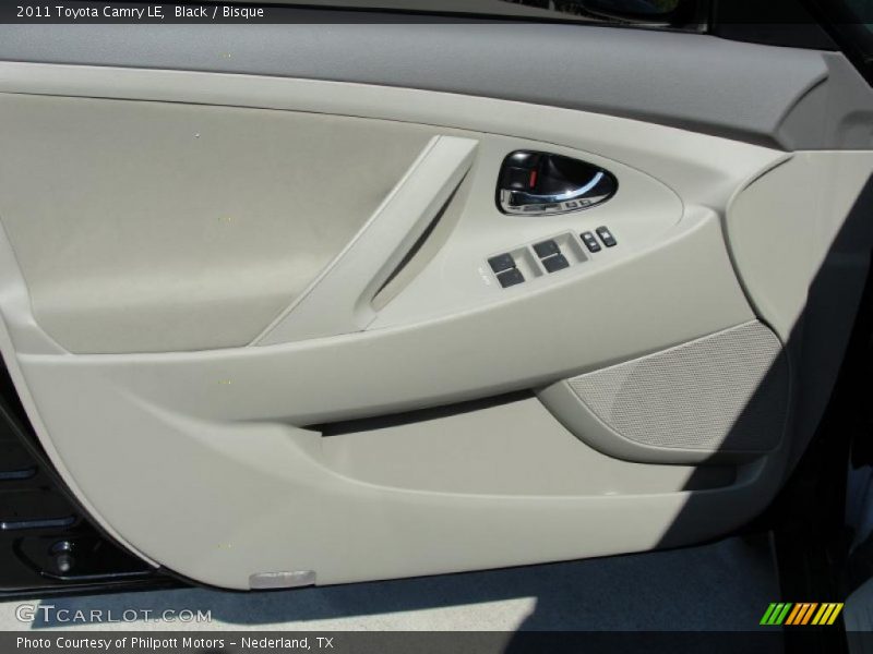 Black / Bisque 2011 Toyota Camry LE