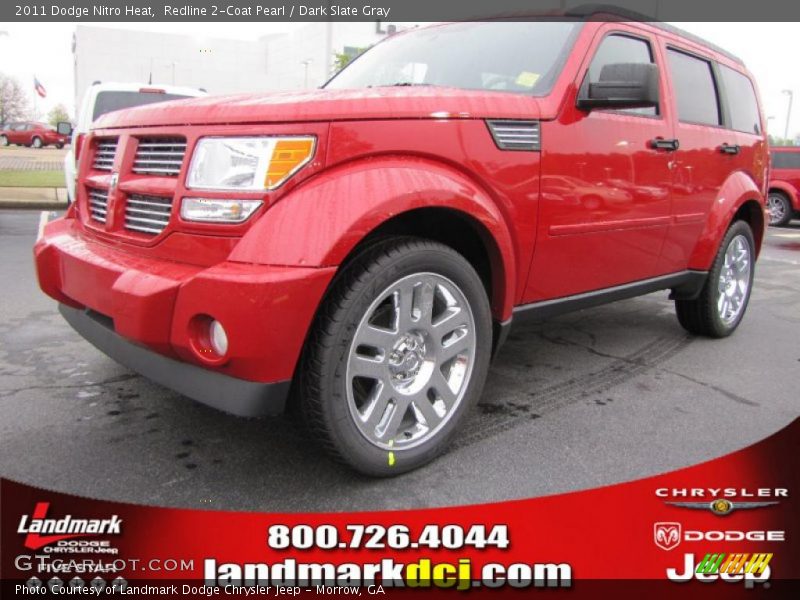 Redline 2-Coat Pearl / Dark Slate Gray 2011 Dodge Nitro Heat