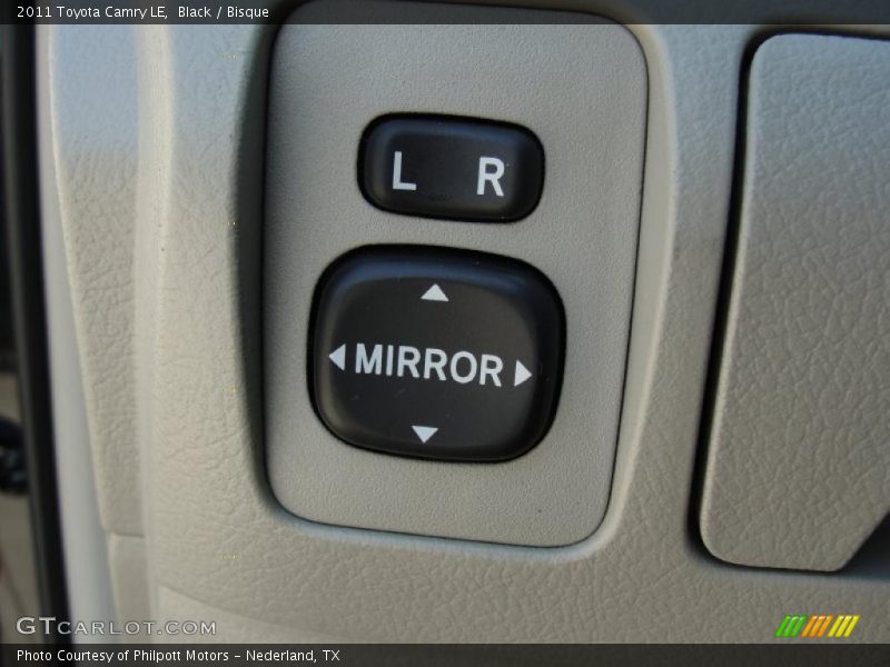 Black / Bisque 2011 Toyota Camry LE