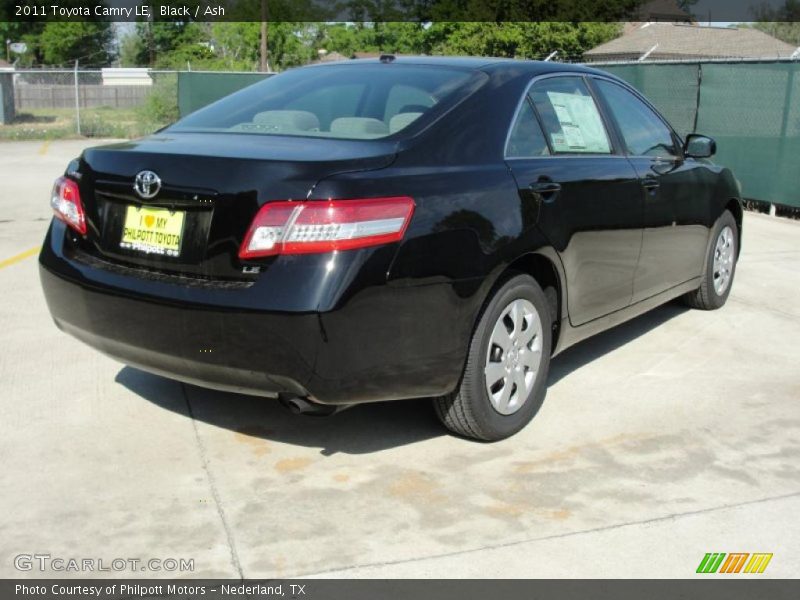Black / Ash 2011 Toyota Camry LE