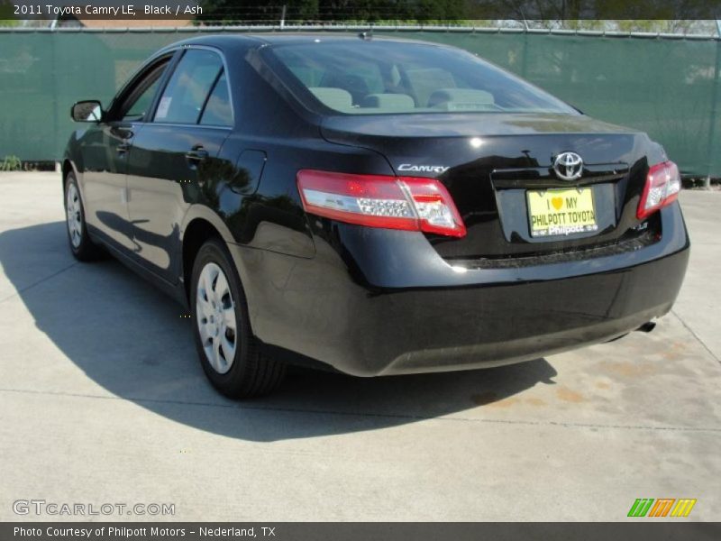 Black / Ash 2011 Toyota Camry LE