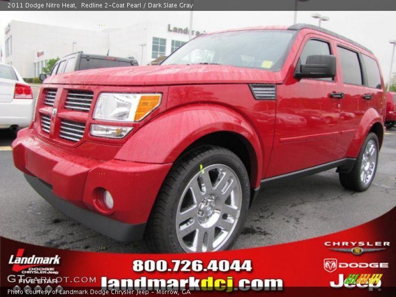Redline 2-Coat Pearl / Dark Slate Gray 2011 Dodge Nitro Heat