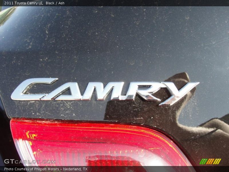 Black / Ash 2011 Toyota Camry LE