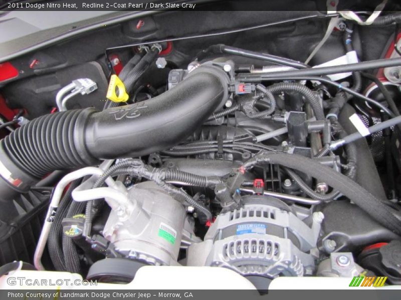 Redline 2-Coat Pearl / Dark Slate Gray 2011 Dodge Nitro Heat