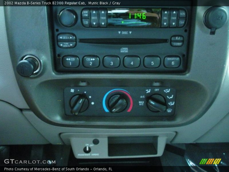 Controls of 2002 B-Series Truck B2300 Regular Cab