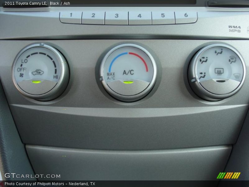 Black / Ash 2011 Toyota Camry LE