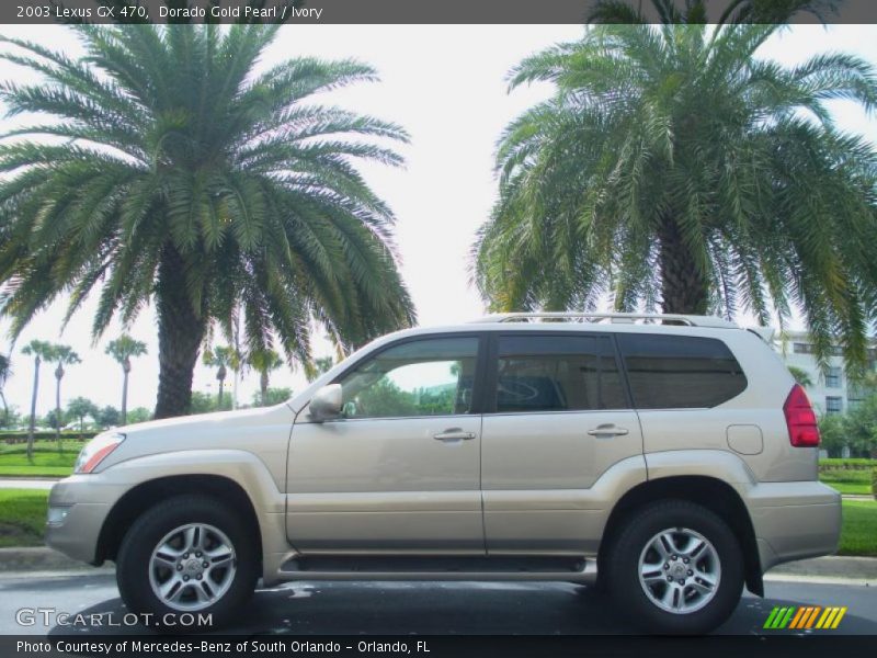 Dorado Gold Pearl / Ivory 2003 Lexus GX 470