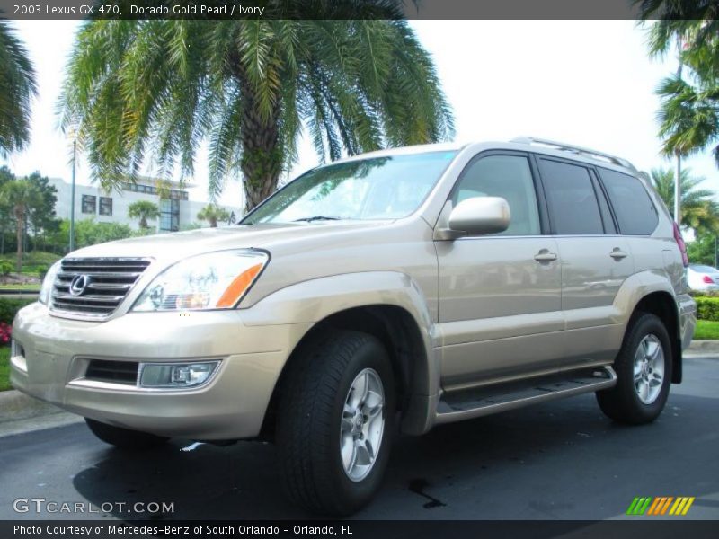 Dorado Gold Pearl / Ivory 2003 Lexus GX 470
