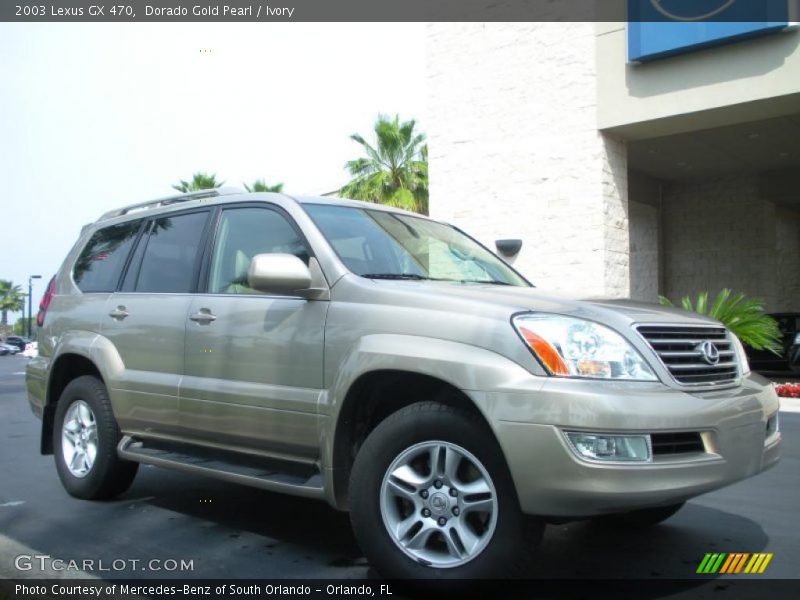 Dorado Gold Pearl / Ivory 2003 Lexus GX 470
