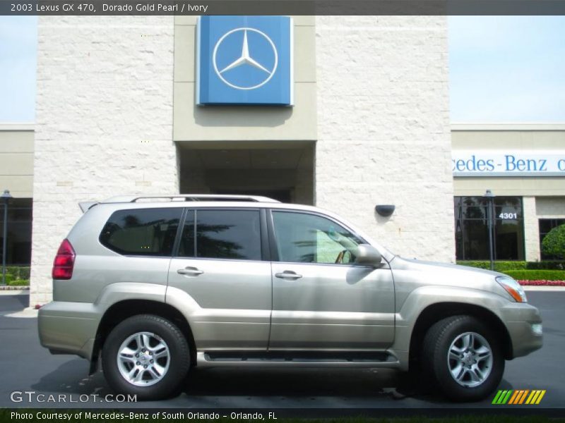 Dorado Gold Pearl / Ivory 2003 Lexus GX 470