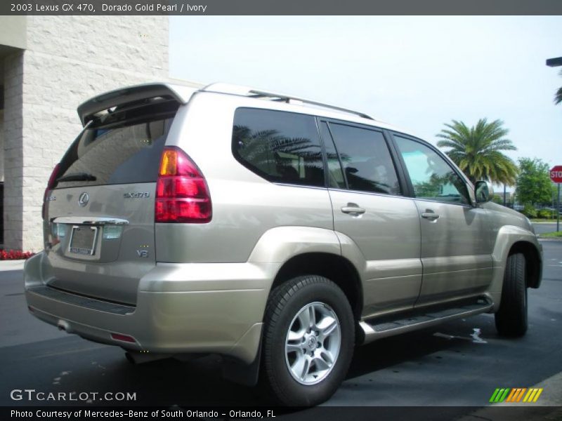Dorado Gold Pearl / Ivory 2003 Lexus GX 470