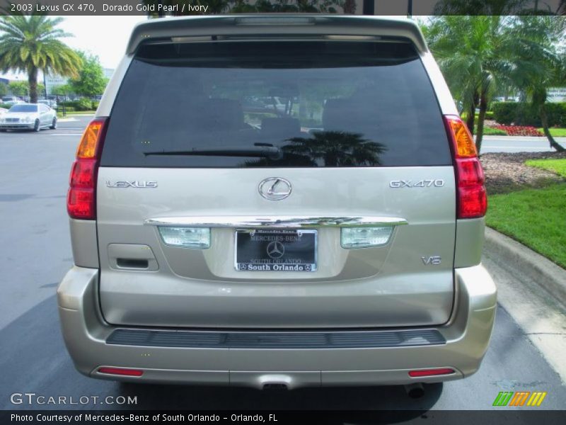 Dorado Gold Pearl / Ivory 2003 Lexus GX 470