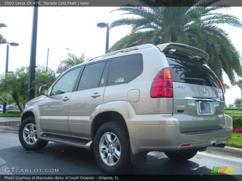 Dorado Gold Pearl / Ivory 2003 Lexus GX 470