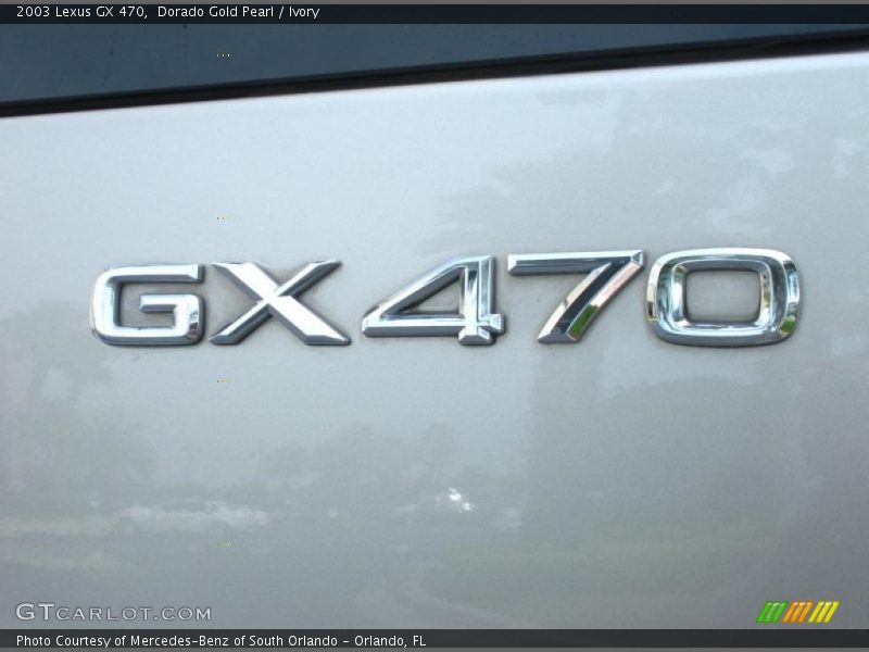 Dorado Gold Pearl / Ivory 2003 Lexus GX 470