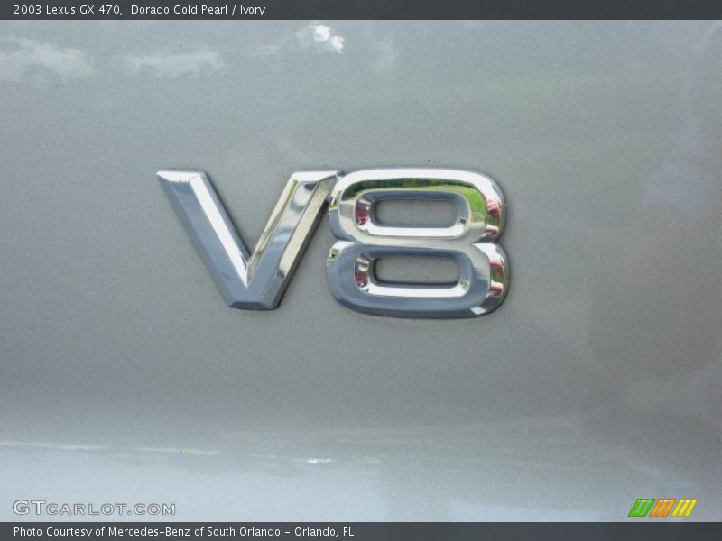 Dorado Gold Pearl / Ivory 2003 Lexus GX 470