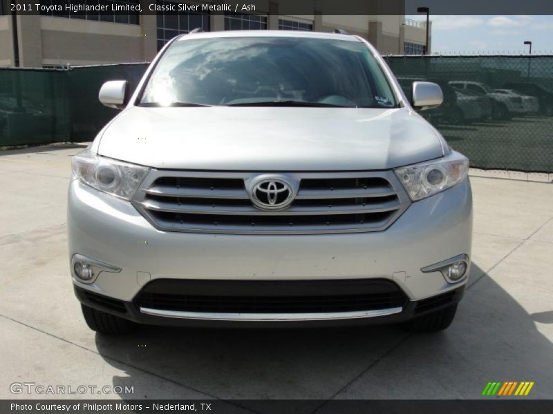 Classic Silver Metallic / Ash 2011 Toyota Highlander Limited