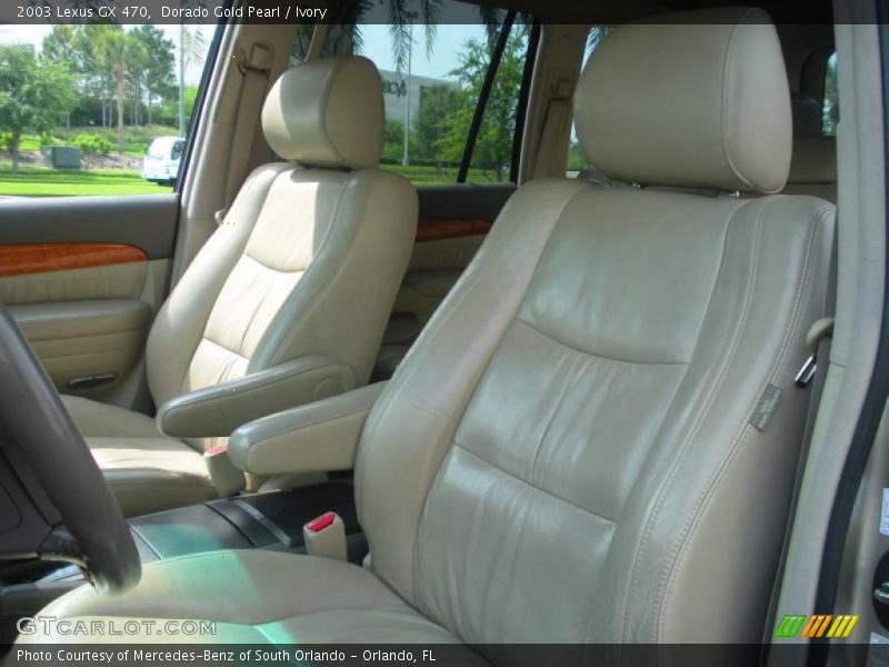 Dorado Gold Pearl / Ivory 2003 Lexus GX 470