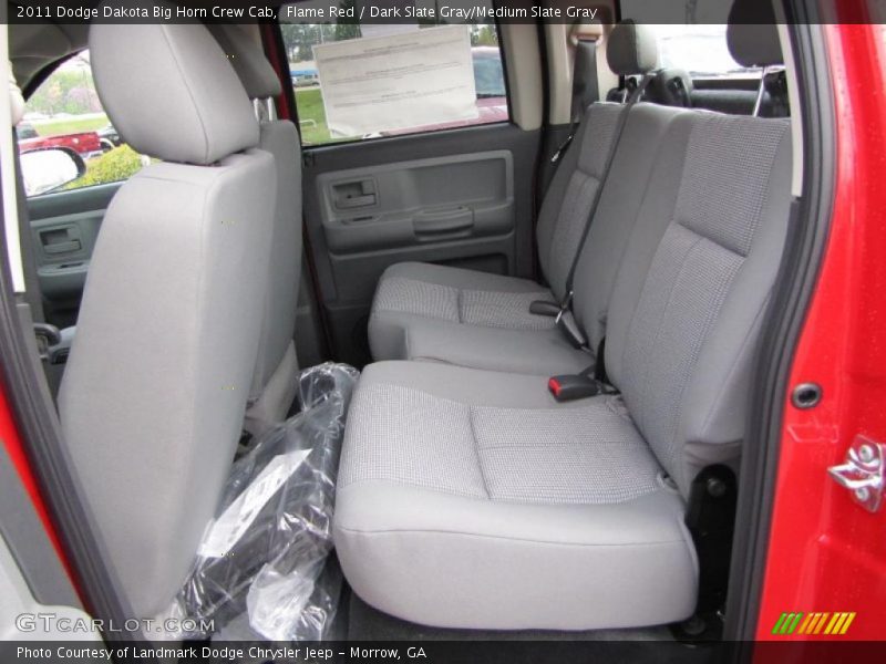  2011 Dakota Big Horn Crew Cab Dark Slate Gray/Medium Slate Gray Interior
