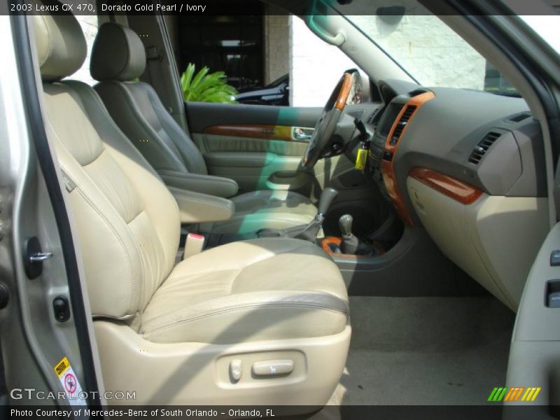 Dorado Gold Pearl / Ivory 2003 Lexus GX 470