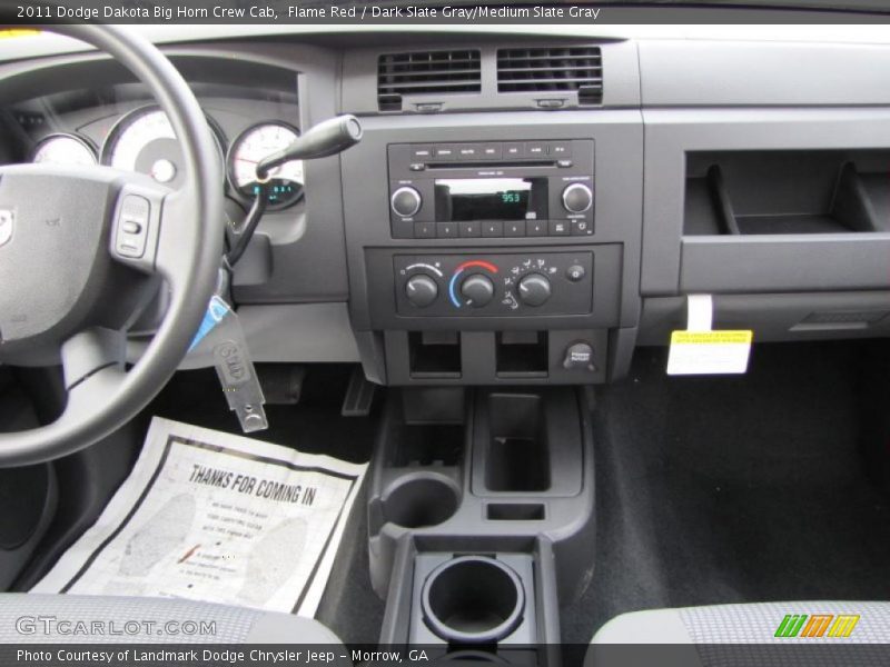 Dashboard of 2011 Dakota Big Horn Crew Cab