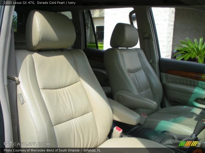 Dorado Gold Pearl / Ivory 2003 Lexus GX 470