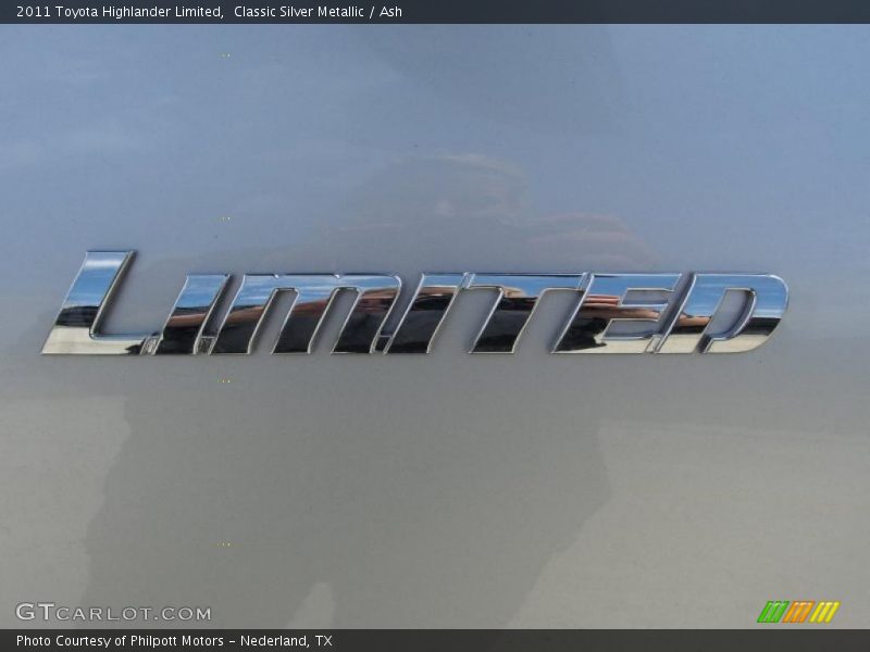  2011 Highlander Limited Logo