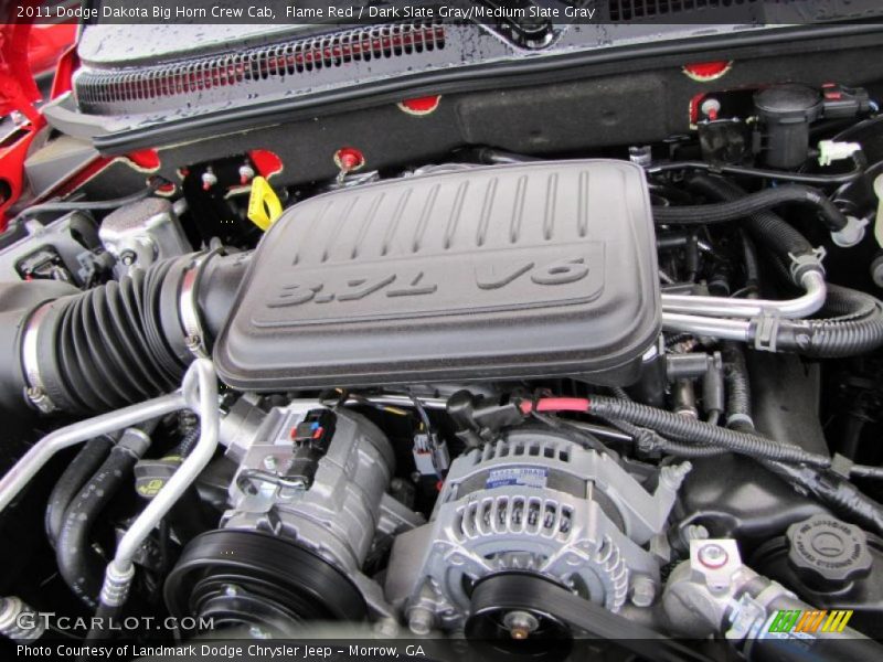  2011 Dakota Big Horn Crew Cab Engine - 3.7 Liter SOHC 12-Valve Magnum V6