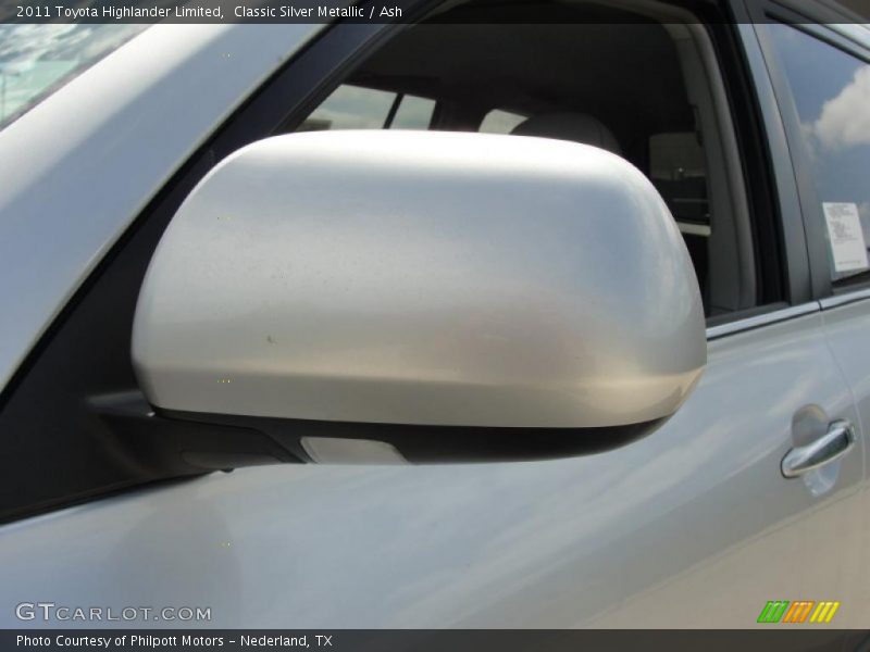 Classic Silver Metallic / Ash 2011 Toyota Highlander Limited
