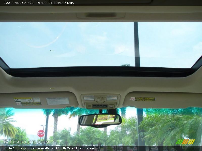 Dorado Gold Pearl / Ivory 2003 Lexus GX 470