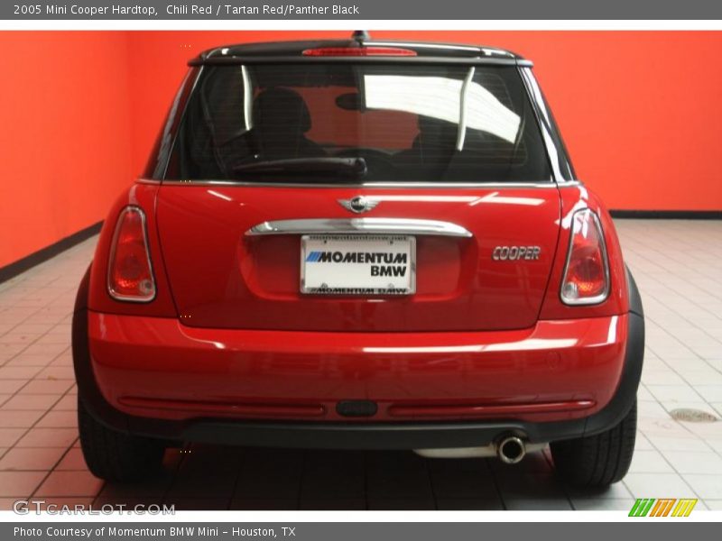 Chili Red / Tartan Red/Panther Black 2005 Mini Cooper Hardtop