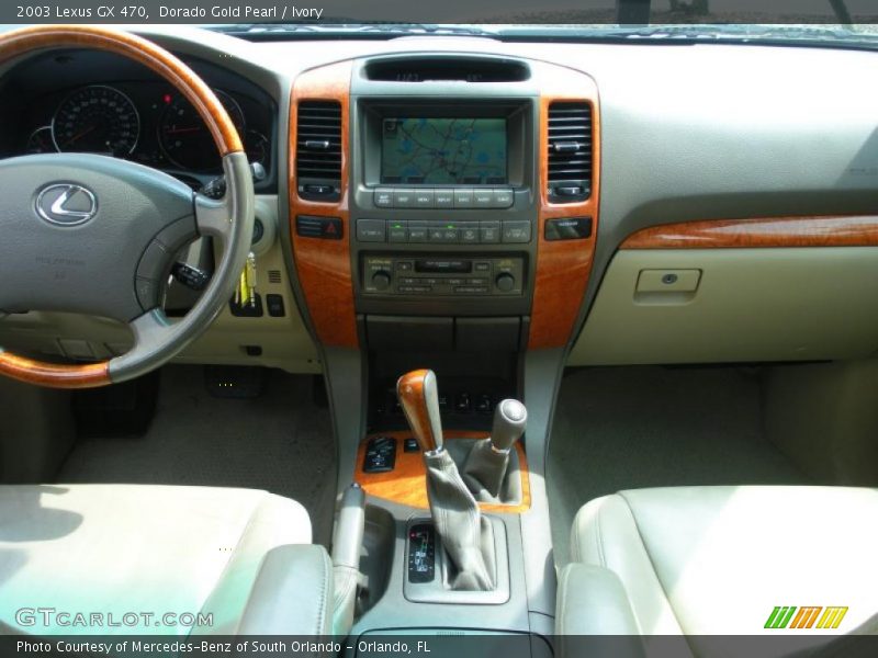 Dorado Gold Pearl / Ivory 2003 Lexus GX 470