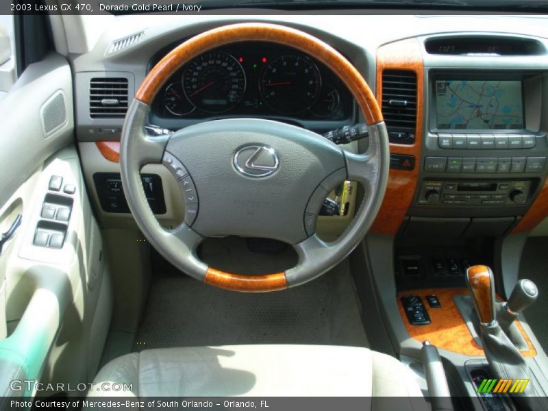 Dorado Gold Pearl / Ivory 2003 Lexus GX 470