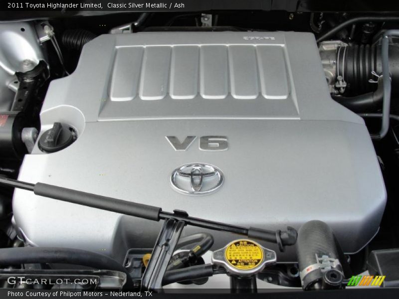 Classic Silver Metallic / Ash 2011 Toyota Highlander Limited