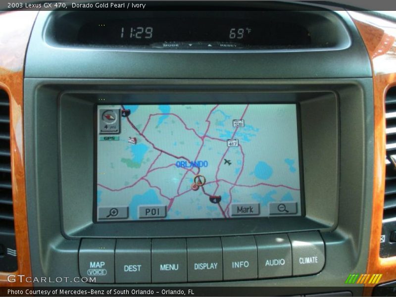 Dorado Gold Pearl / Ivory 2003 Lexus GX 470