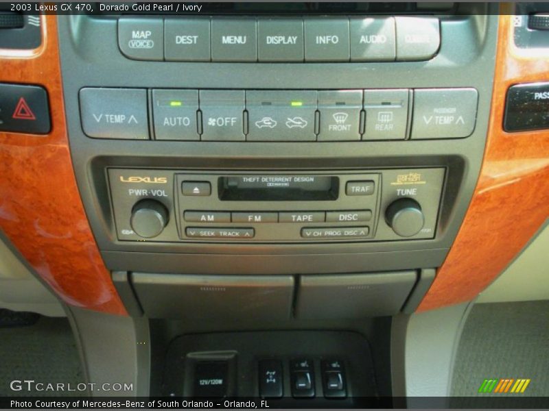 Dorado Gold Pearl / Ivory 2003 Lexus GX 470