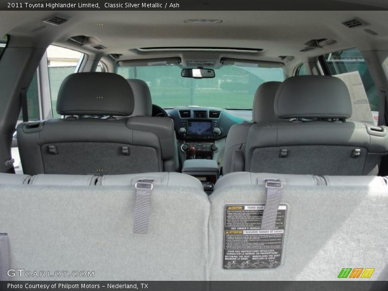 Classic Silver Metallic / Ash 2011 Toyota Highlander Limited