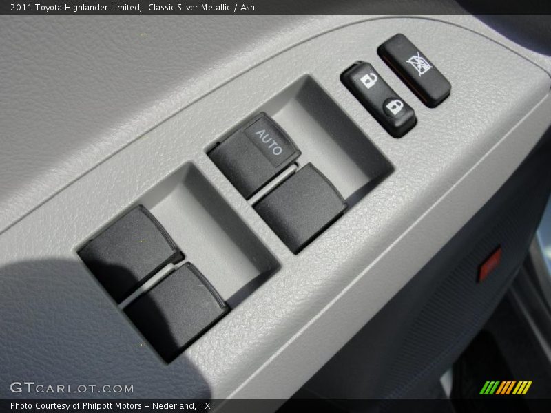 Controls of 2011 Highlander Limited