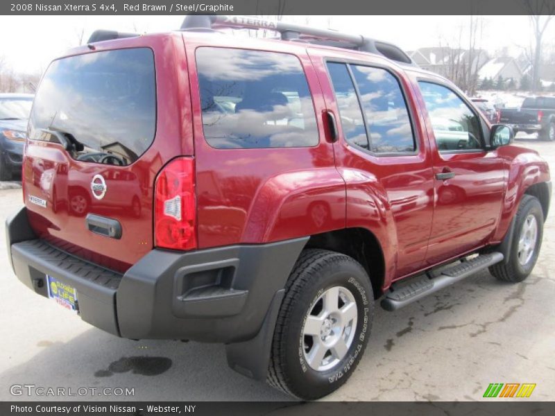 Red Brawn / Steel/Graphite 2008 Nissan Xterra S 4x4