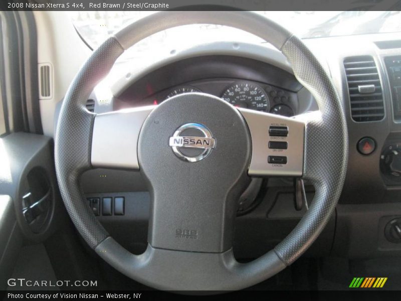Red Brawn / Steel/Graphite 2008 Nissan Xterra S 4x4