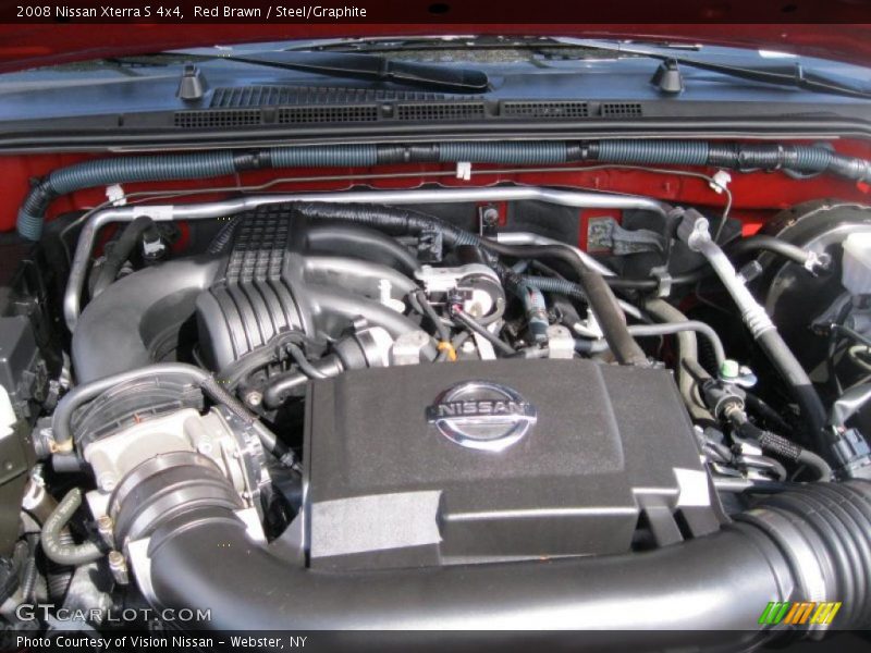 Red Brawn / Steel/Graphite 2008 Nissan Xterra S 4x4