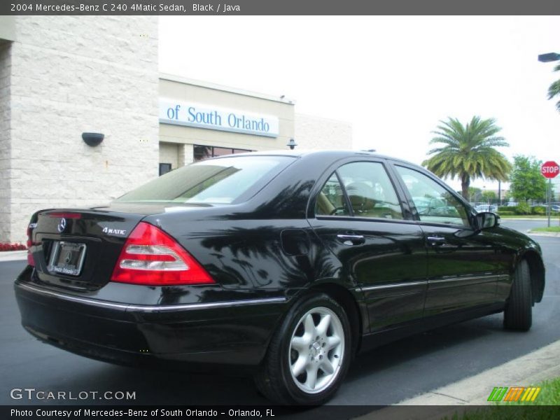 Black / Java 2004 Mercedes-Benz C 240 4Matic Sedan